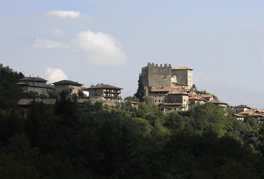 Die Burg Tenno am Gardasee